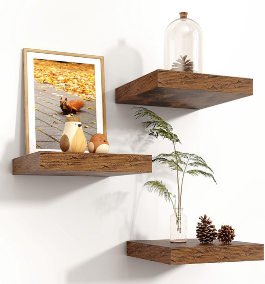 ⭐️Floating Shelves-012⭐️Maximizing Small Spaces: The Art of Smart Storage with ShelfLoft 8” Wide Square Floating Shelves