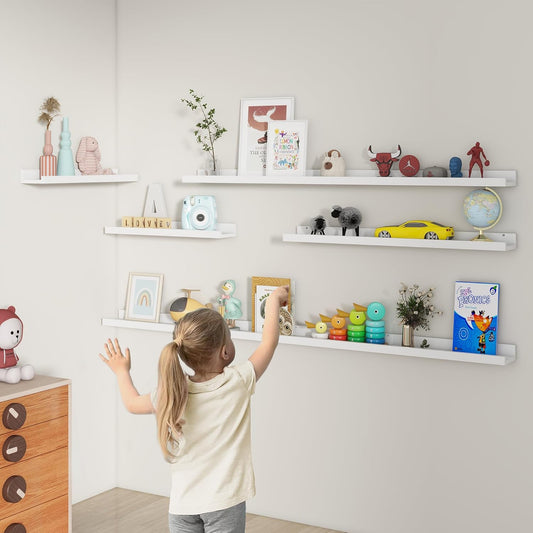 ⭐️Floating Shelves-001⭐️Why Young Parents in California and Texas Are Choosing Floating Shelves with Lip as the Top Choice for Decorating Kids’ Rooms？