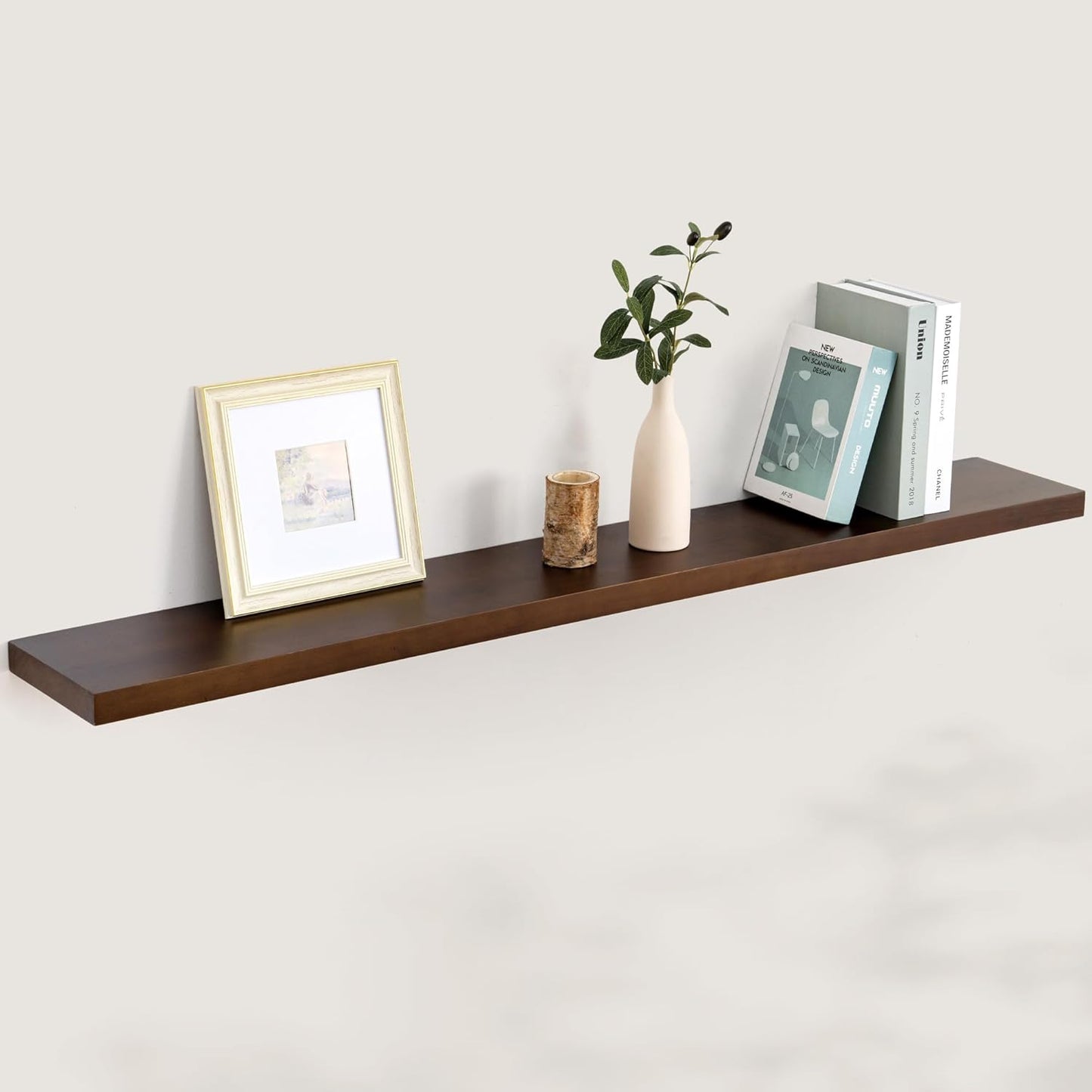 ShelfLoft 8 Inch Deep Usa-sourced Pine Wood Farmhouse Floating Shelves