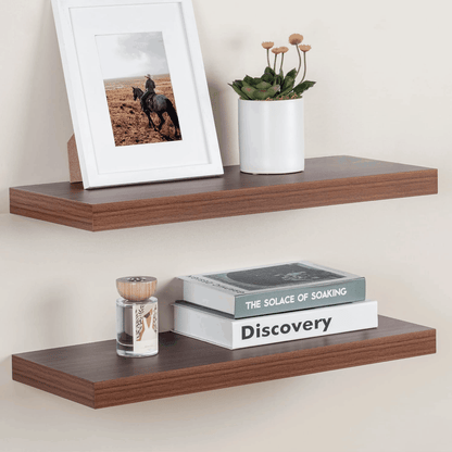 ShelfLoft 9.3 Inch Deep Floating Shelves for Wall Display&Storage