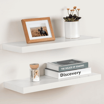 ShelfLoft 9.3 Inch Deep Floating Shelves for Wall Display&Storage