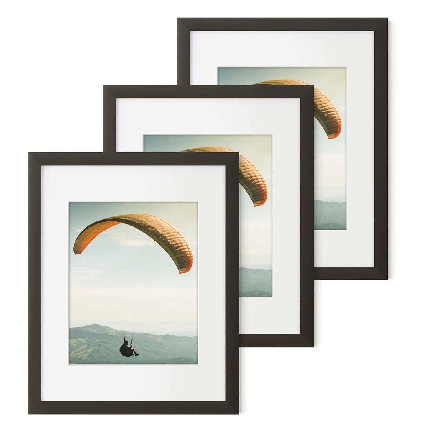 ShelfLoft Nature Solid Wood Photo Frames with Plexiglass