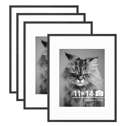 c 9 Sizes Thin Aluminum Metal Picture Frame with High Definition Plexiglass