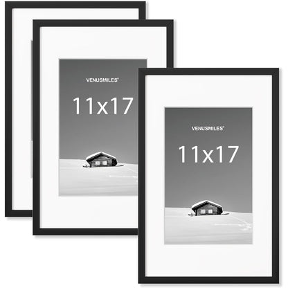 Shelfloft 10 Sizes Wall Hanging Picture Frame with Removable Mat