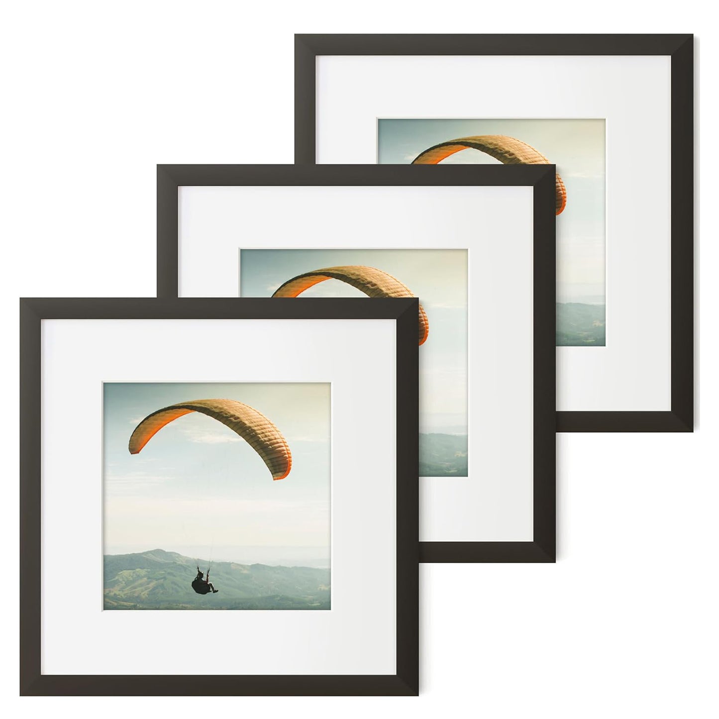 ShelfLoft Nature Solid Wood Photo Frames with Plexiglass