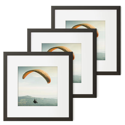 ShelfLoft Nature Solid Wood Photo Frames with Plexiglass