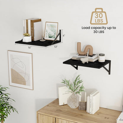 ShelfLoft 8 Inch Deep Floating Shelves for Wall