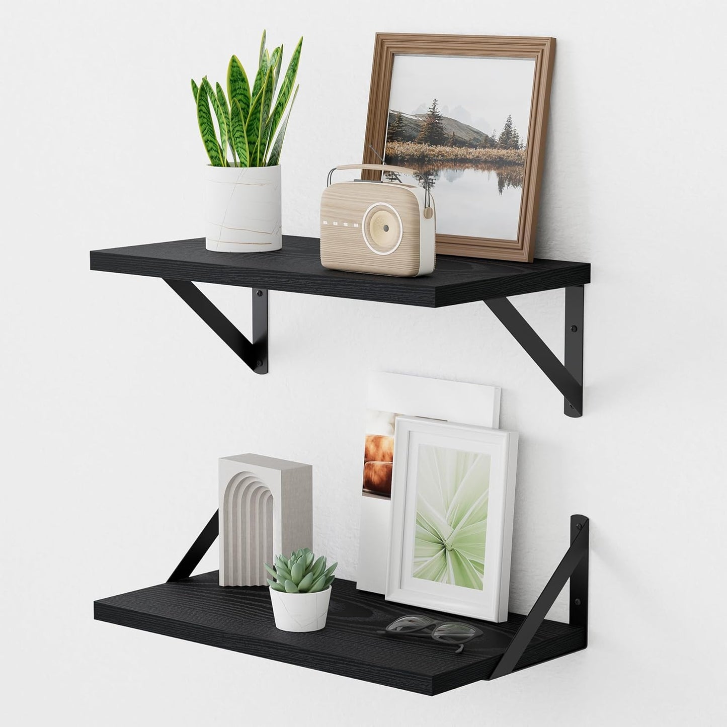 ShelfLoft 8 Inch Deep Floating Shelves for Wall