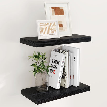 ShelfLoft 9.3 Inch Deep Floating Wall Shelves
