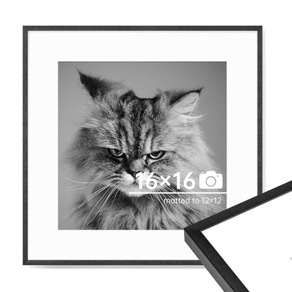 c 9 Sizes Thin Aluminum Metal Picture Frame with High Definition Plexiglass