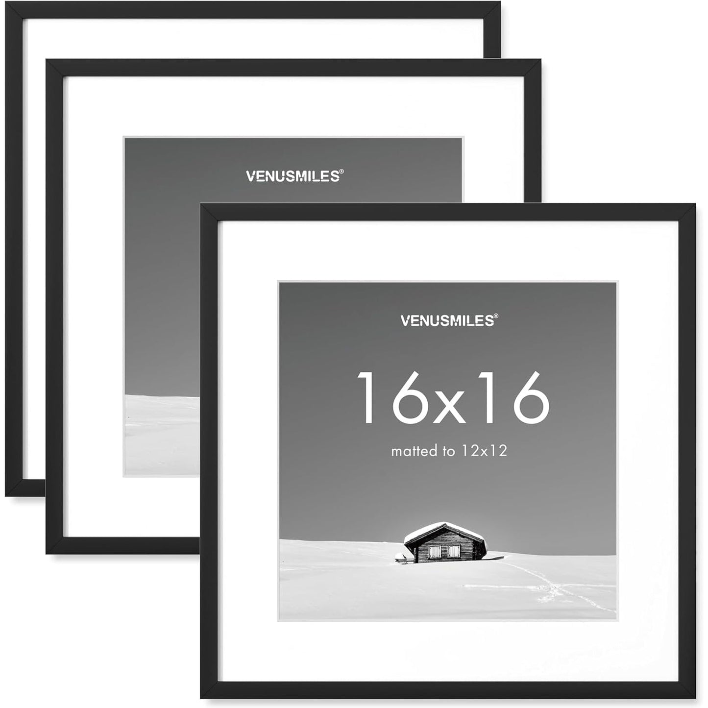 Shelfloft 10 Sizes Wall Hanging Picture Frame with Removable Mat