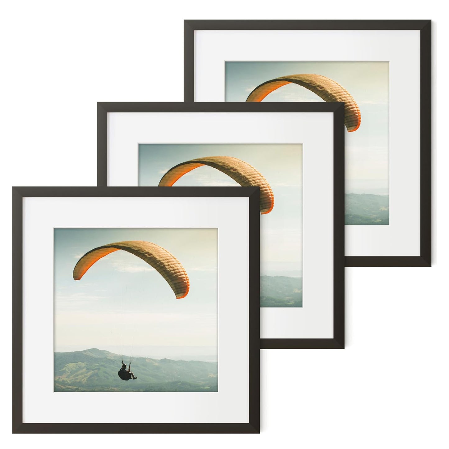 ShelfLoft Nature Solid Wood Photo Frames with Plexiglass