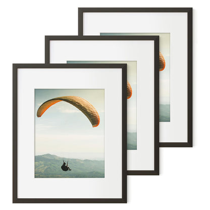 ShelfLoft Nature Solid Wood Photo Frames with Plexiglass