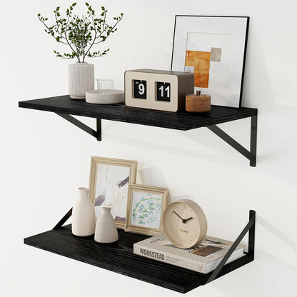 ShelfLoft 8 Inch Deep Floating Shelves for Wall