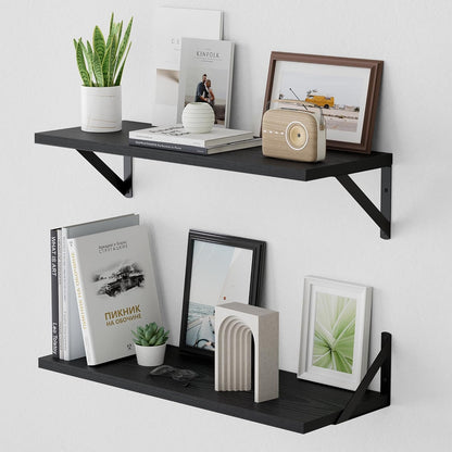 ShelfLoft 8 Inch Deep Floating Shelves for Wall