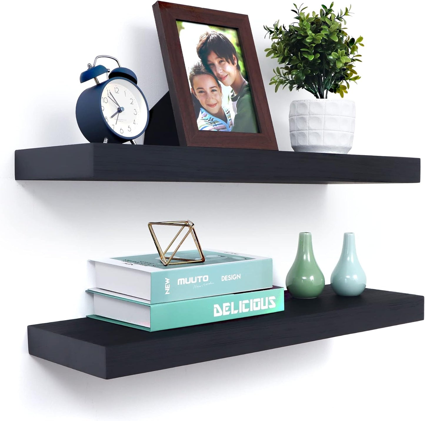 ShelfLoft 8 inch Deep Wall Storage Floating Shelves