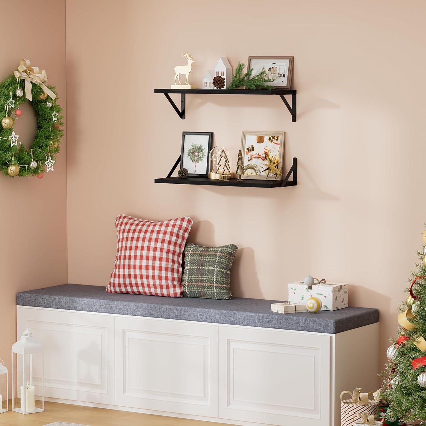 ShelfLoft 8 Inch Deep Floating Shelves for Wall