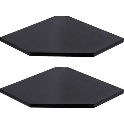 ShelfLoft Wall Mount Floating Corner Shelves