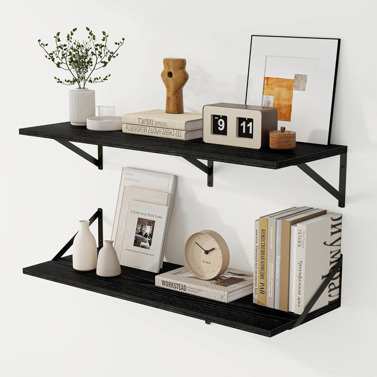 ShelfLoft 8 Inch Deep Floating Shelves for Wall