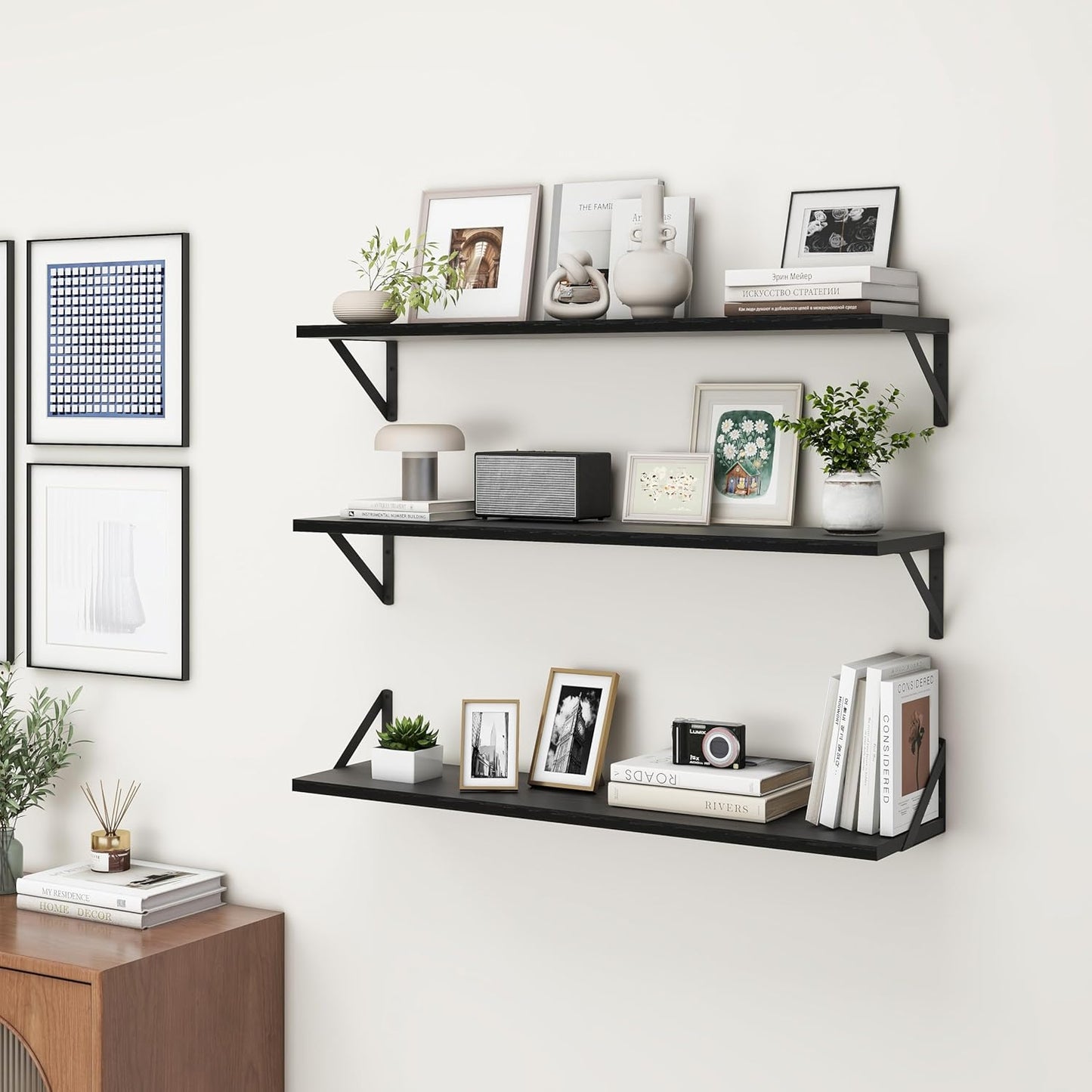 ShelfLoft 8 Inch Deep Floating Shelves for Wall