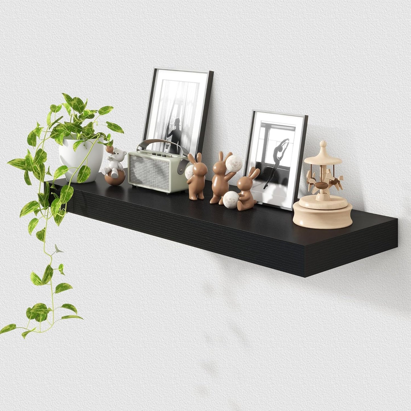 ShelfLoft 11.6 Inch Deep Floating Shelves for Wall Storage
