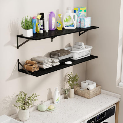 ShelfLoft 8 Inch Deep Floating Shelves for Wall