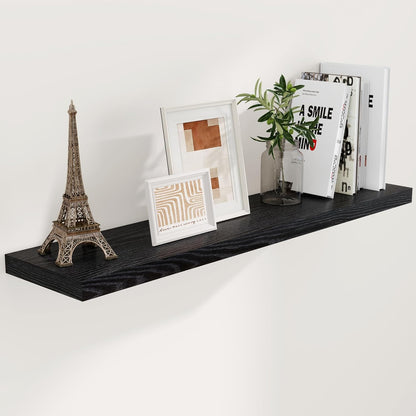 ShelfLoft 9.3 Inch Deep Floating Wall Shelves