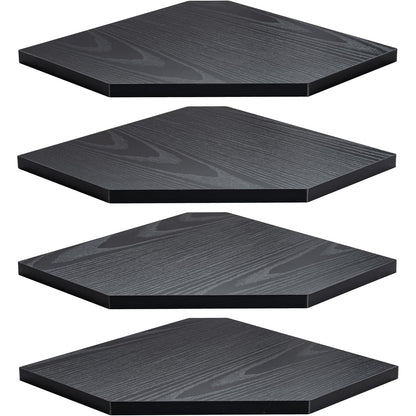 ShelfLoft Wall Mount Floating Corner Shelves