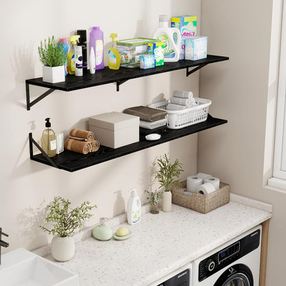 ShelfLoft 8 Inch Deep Floating Shelves for Wall