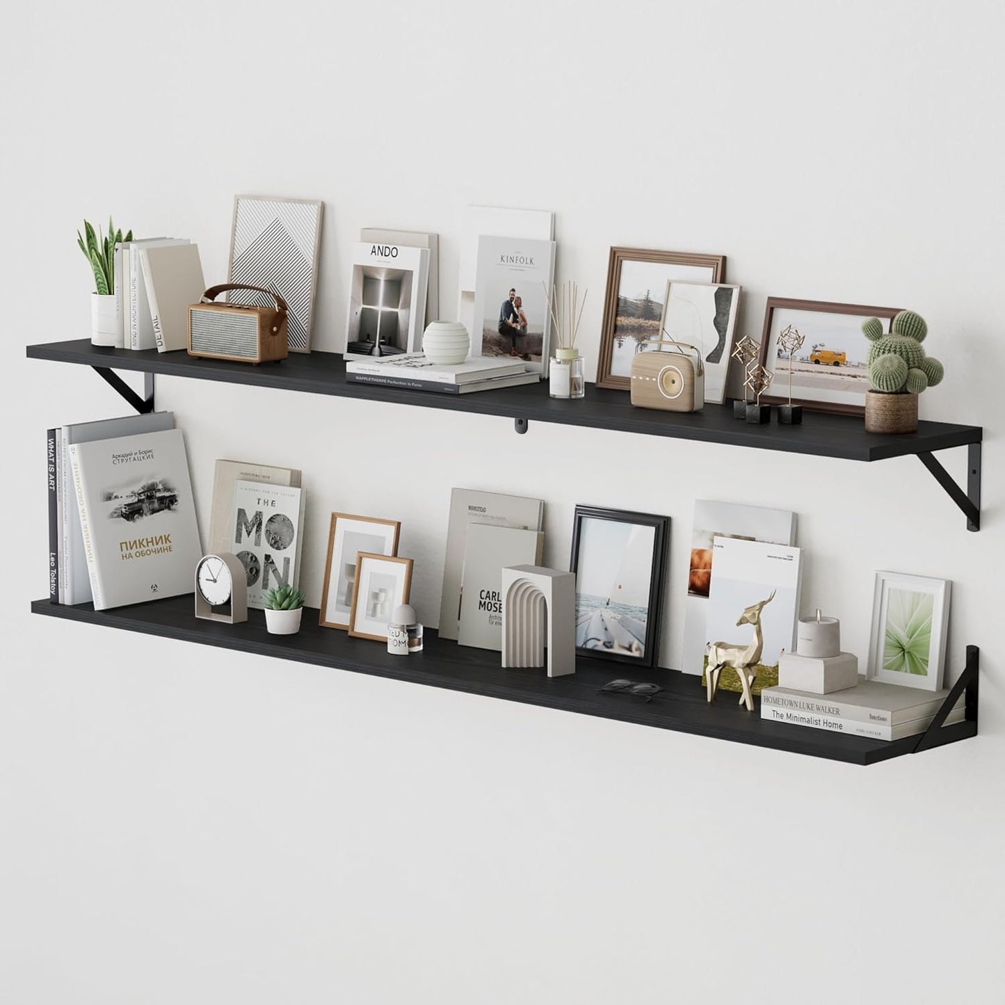 ShelfLoft 8 Inch Deep Floating Shelves for Wall