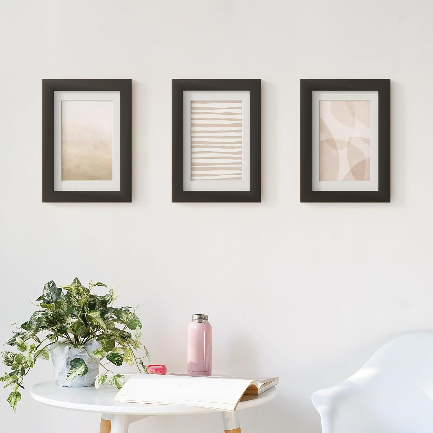 ShelfLoft Nature Solid Wood Photo Frames with Plexiglass