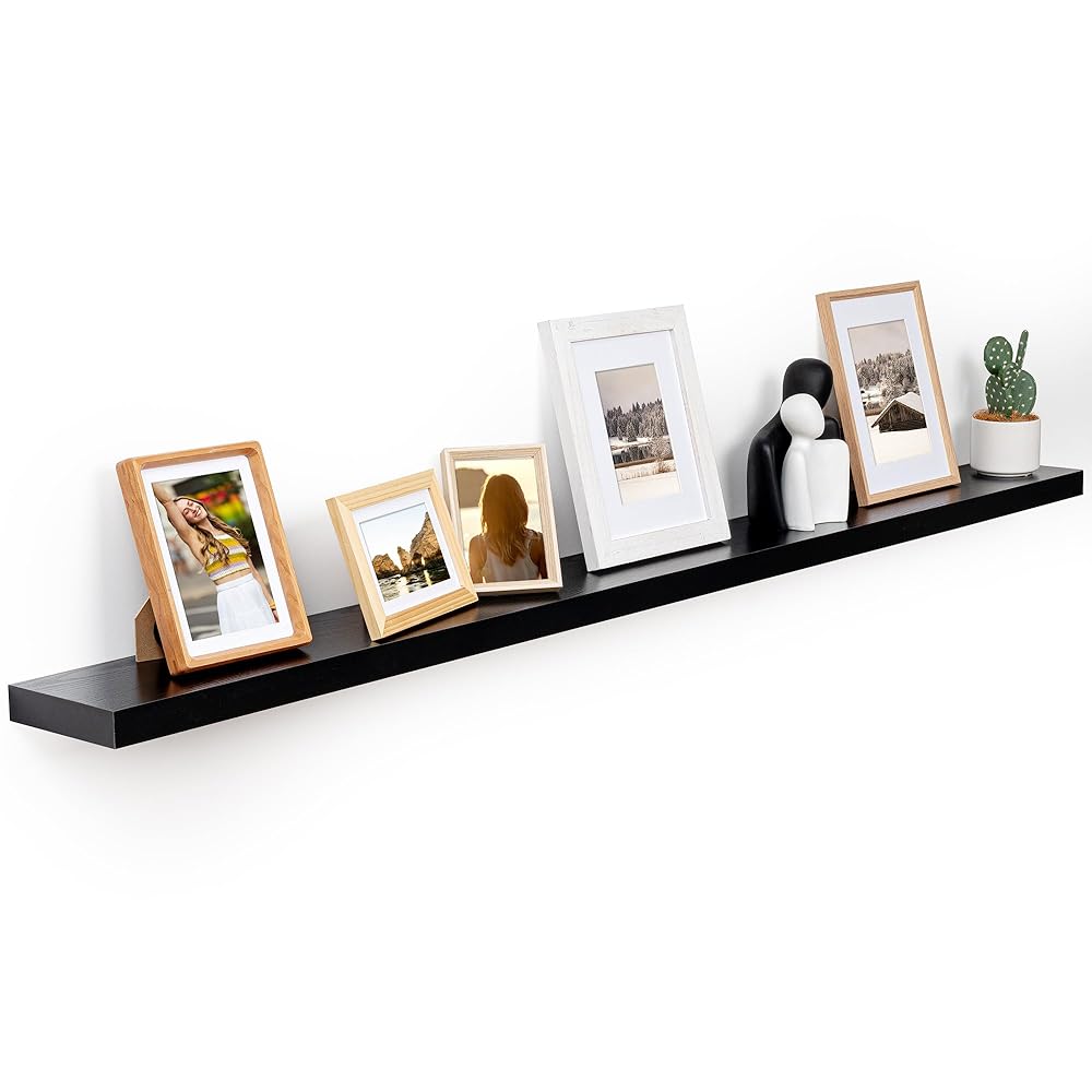 ShelfLoft 7 Inch Deep Fireplace Mantel Wall Mounted Farmhouse Floating Display Shelf
