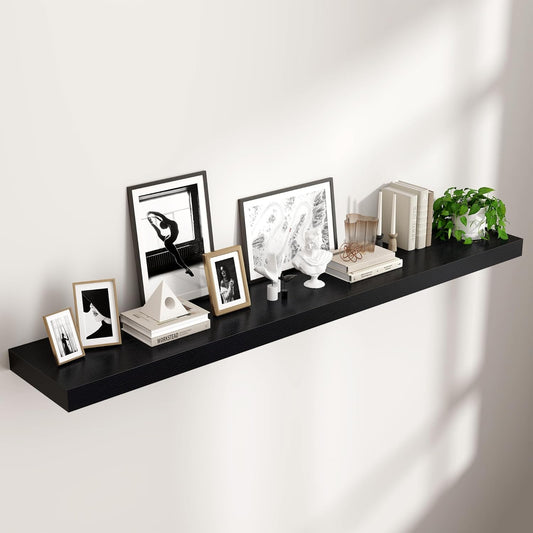 ShelfLoft 72" Wide x 11.6" Deep Floating Shelves for Wall Storage,1 Pack