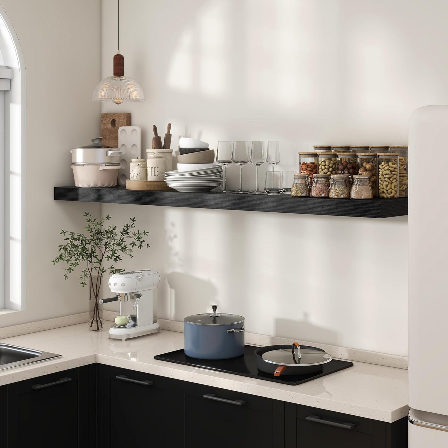 ShelfLoft 11.6 Inch Deep Floating Shelves for Wall Storage