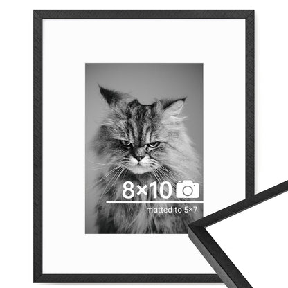 c 9 Sizes Thin Aluminum Metal Picture Frame with High Definition Plexiglass