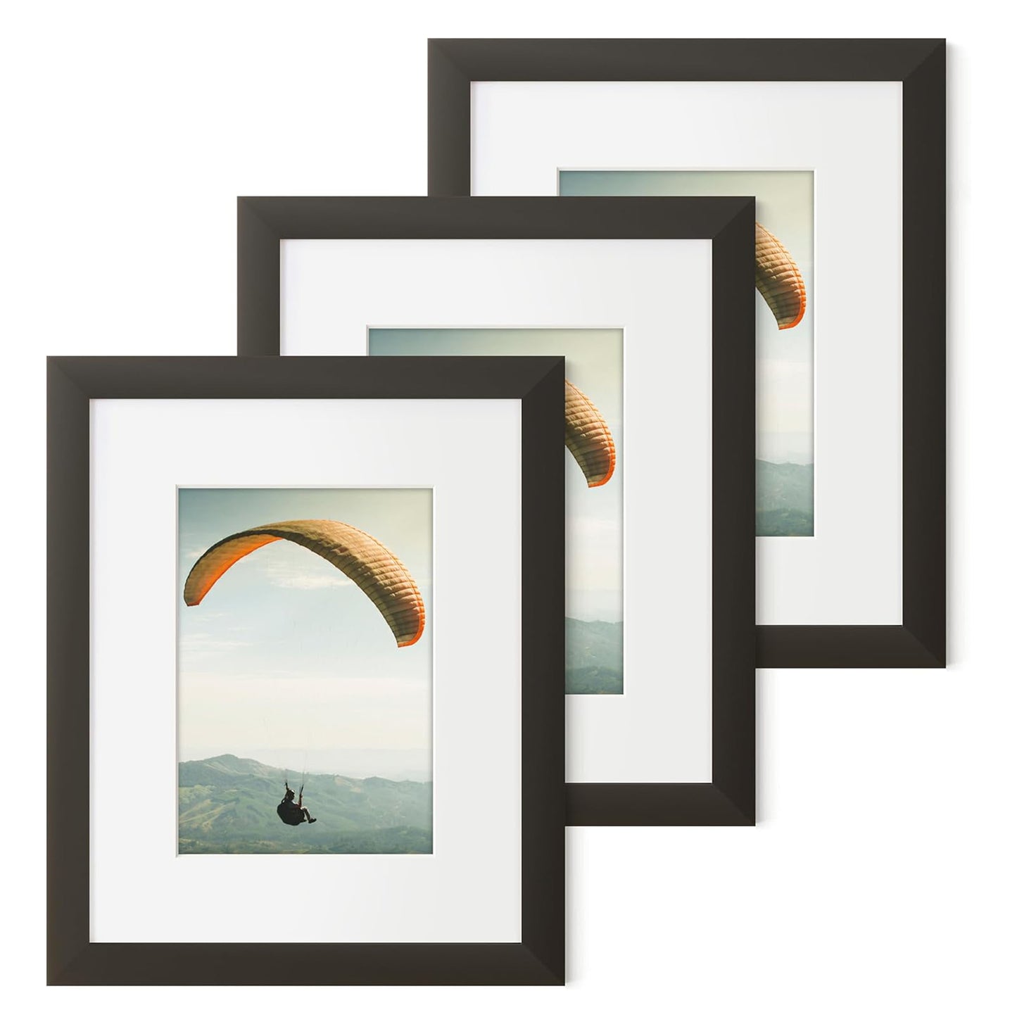 ShelfLoft Nature Solid Wood Photo Frames with Plexiglass