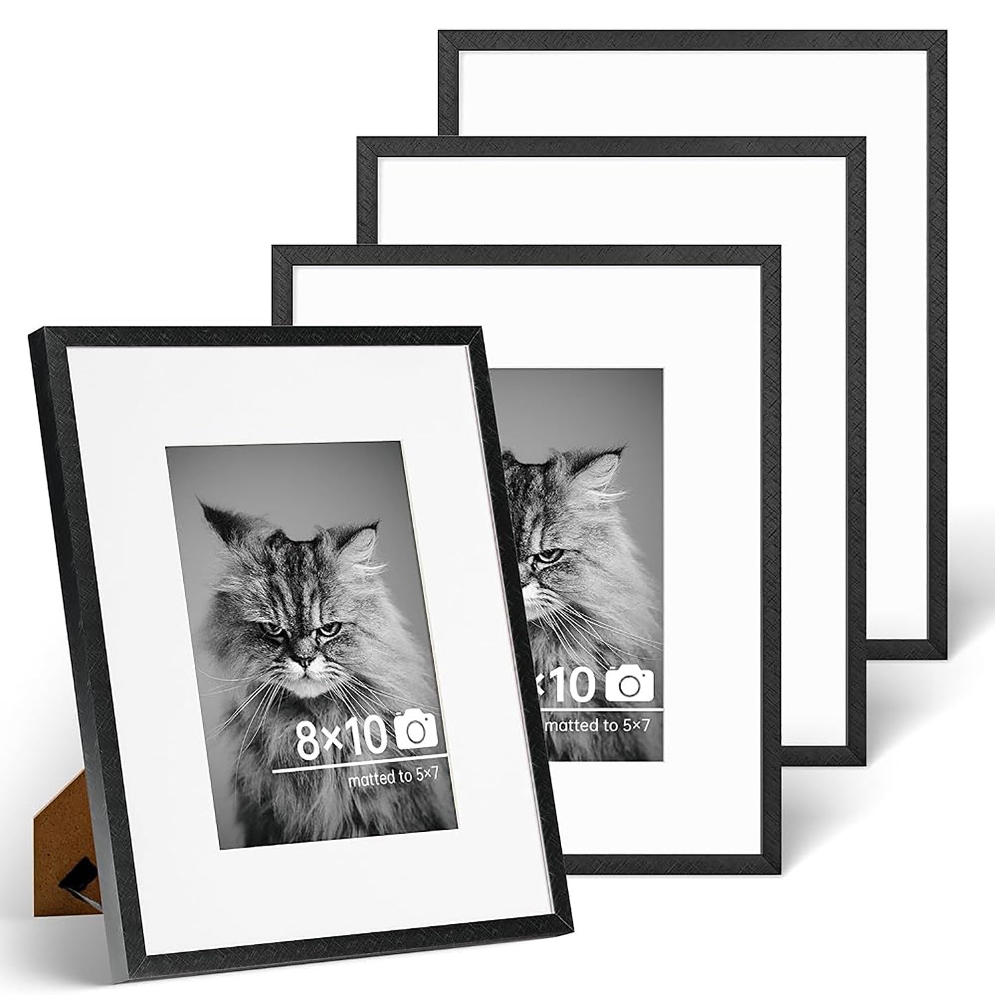 c 9 Sizes Thin Aluminum Metal Picture Frame with High Definition Plexiglass