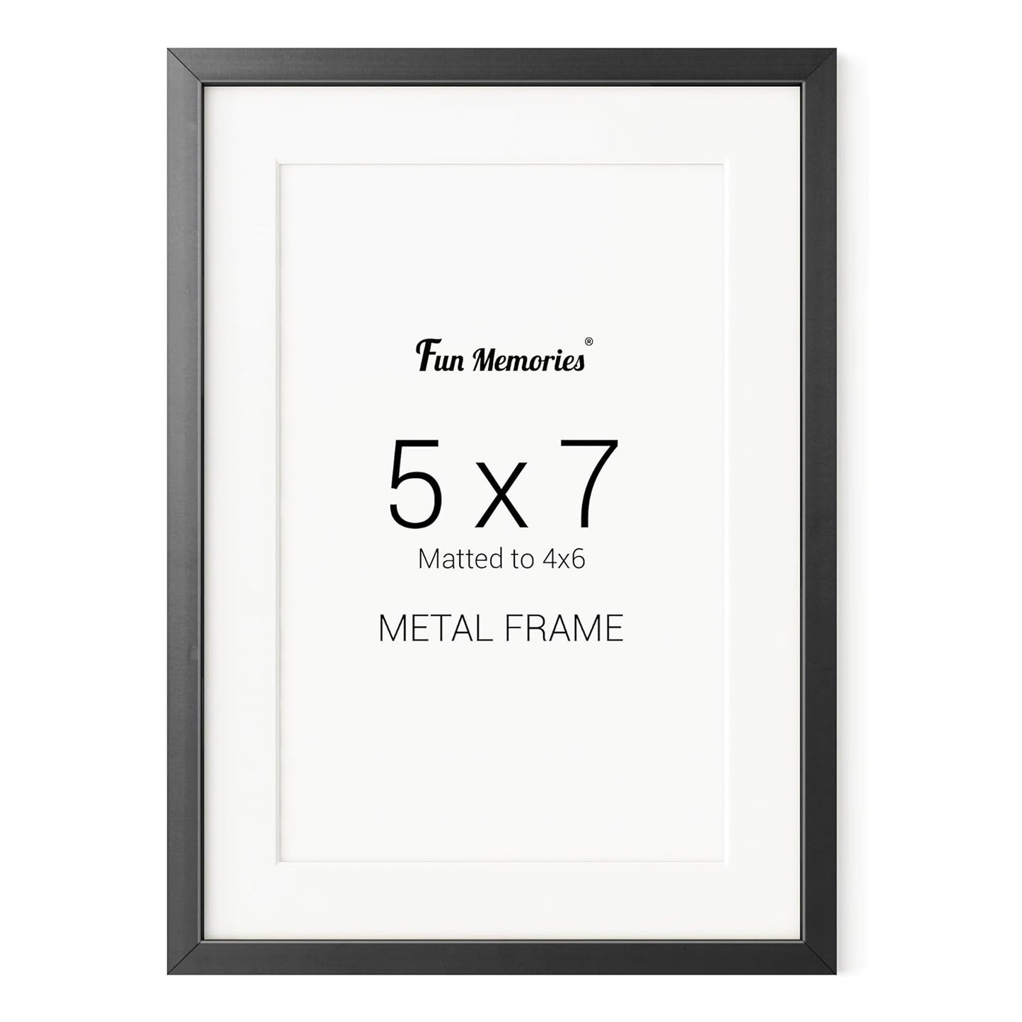 ShelfLoft 16 Sizes Metal Picture Frame Aluminum Photo Frames