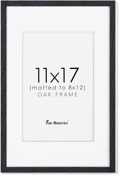 ShelfLoft 20 Sizes Wood Picture Frame, Home Decor Wall Hanging Photo Frame