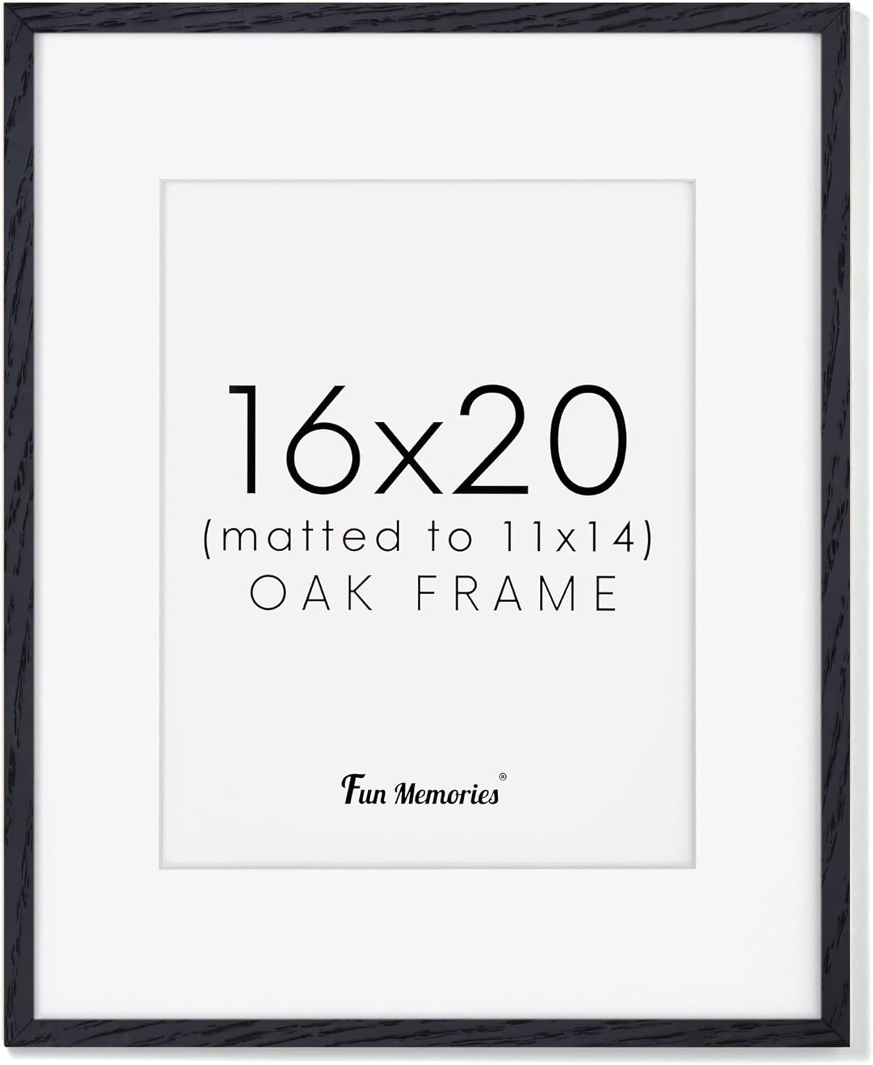 ShelfLoft 20 Sizes Wood Picture Frame, Home Decor Wall Hanging Photo Frame