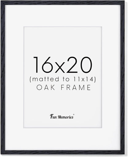 ShelfLoft 20 Sizes Wood Picture Frame, Home Decor Wall Hanging Photo Frame