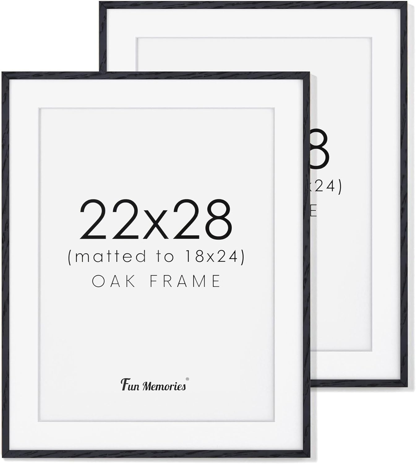 ShelfLoft 20 Sizes Wood Picture Frame, Home Decor Wall Hanging Photo Frame