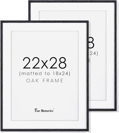 ShelfLoft 20 Sizes Wood Picture Frame, Home Decor Wall Hanging Photo Frame