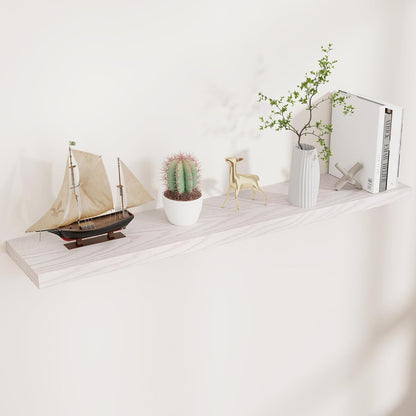 ShelfLoft 9.3"D x 1.5"H Birch Floating Shelves for Wall Storage