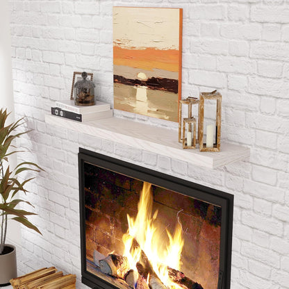 ShelfLoft 9.3"D x 1.5"H Birch Floating Shelves for Wall Storage