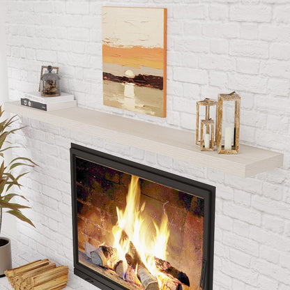 ShelfLoft 9.3"D x 1.5"H Birch Floating Shelves for Wall Storage