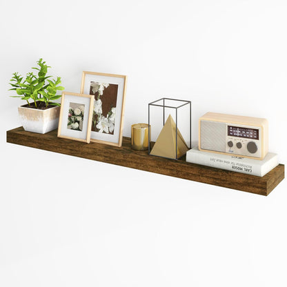 ShelfLoft 7 Inch Deep Fireplace Mantel Wall Mounted Farmhouse Floating Display Shelf