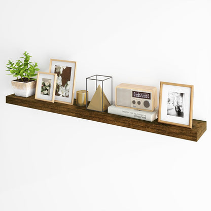 ShelfLoft 7 Inch Deep Fireplace Mantel Wall Mounted Farmhouse Floating Display Shelf