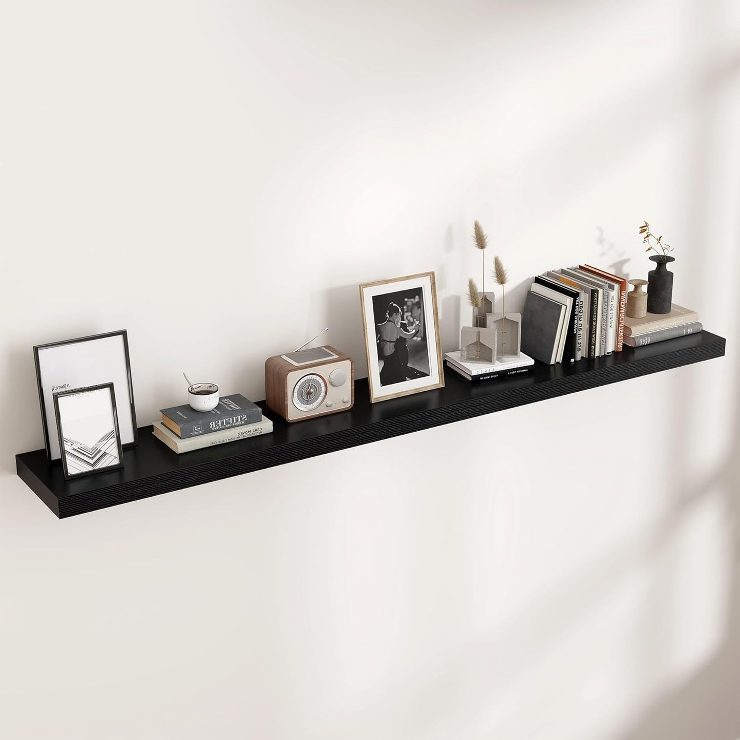 Shelfloft 9.3 Inch Deep Floating Shelves Large Wall Mounted Shelves with Invisible Brackets