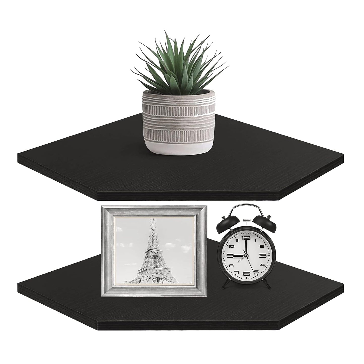 ShelfLoft Wall Mount Floating Corner Shelves